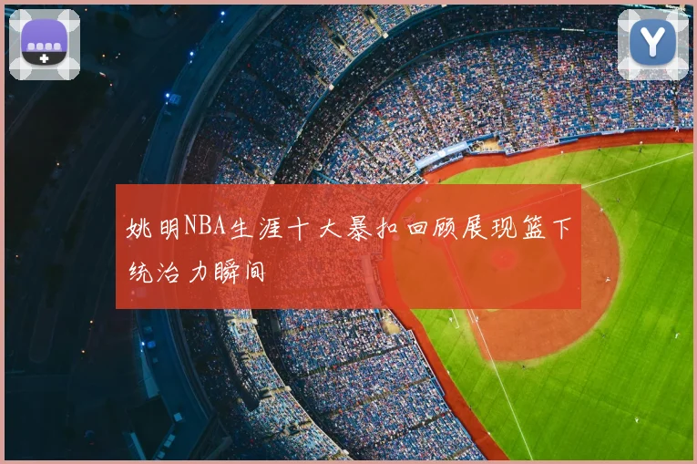 姚明NBA生涯十大暴扣回顾展现篮下统治力瞬间