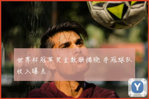 世界杯冠军奖金数额揭晓 夺冠球队收入曝光
